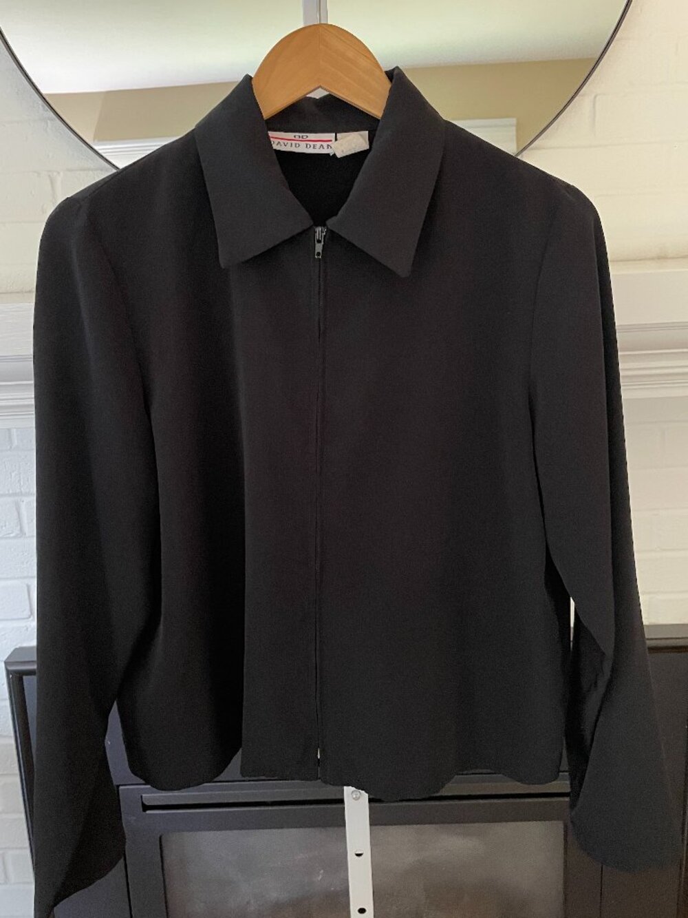 Vintage David Dean Full-Zip Lightweight Jacket